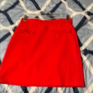 Red Women's Skirt